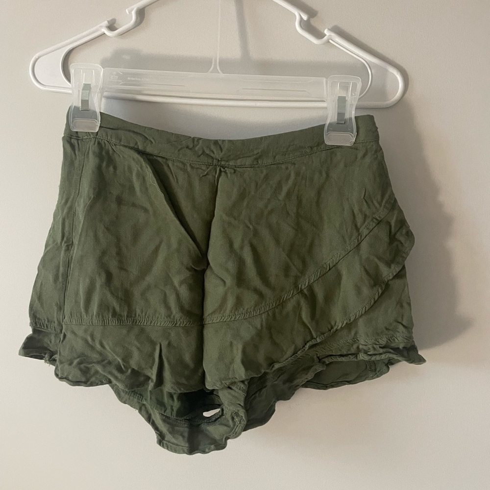 Green skort